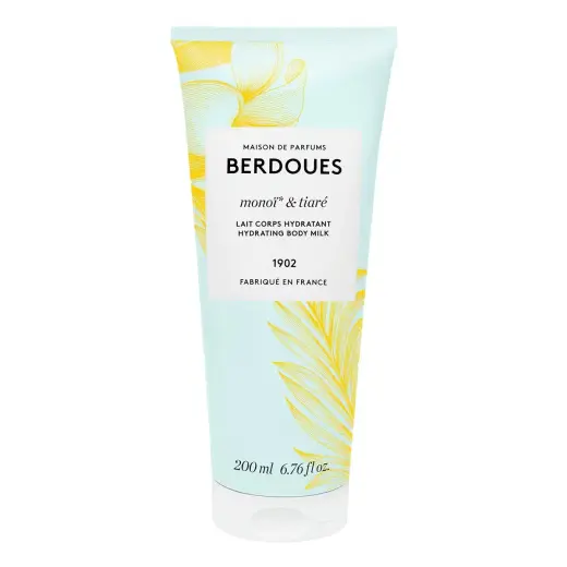 Parfums Berdoues, Monoi & Tiare, Hydrating, Body Milk, 200 ml *Tester