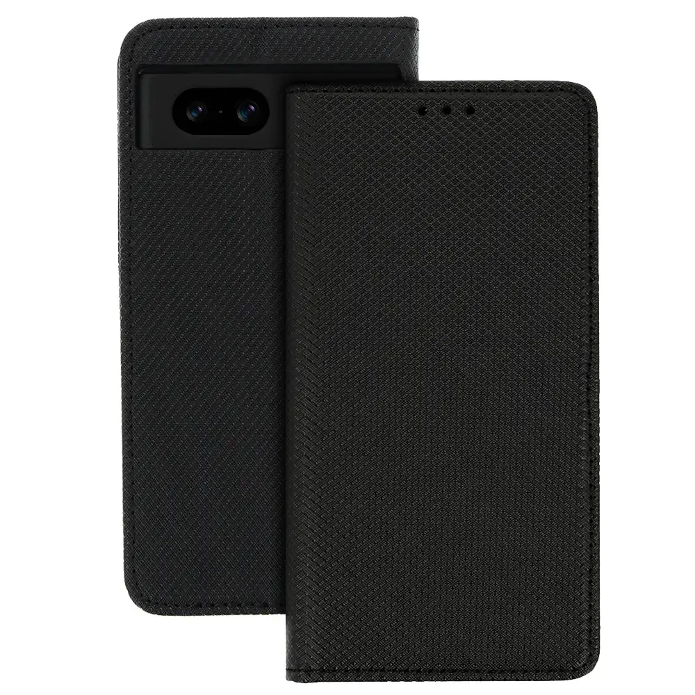 Smart Book MAGNET Case for GOOGLE PIXEL 8A BLACK