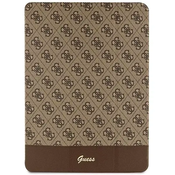 Guess 4G Stripe Allover case for iPad Pro 12.9" - brown