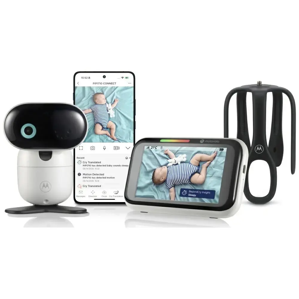 Electronic nanny Motorola PIP1710 Connect smart AI video monitor 5" stargrip white