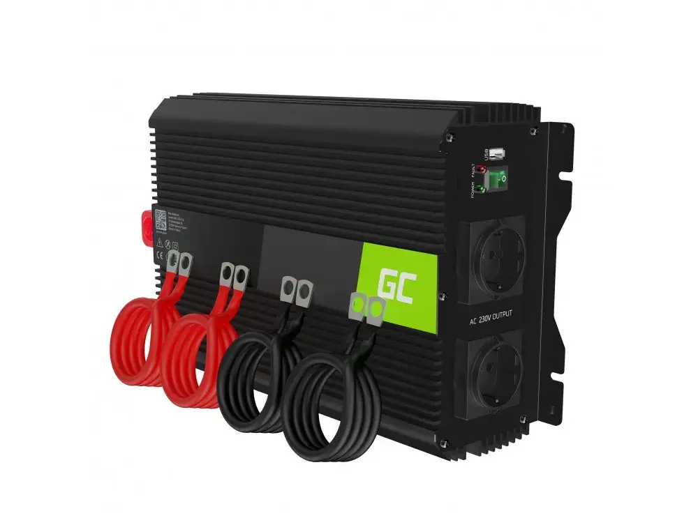 Jaudas invertors PRO 12V līdz 230V 3000W/6000W Modificēta sinusoidālā viļņa strāvas pārveidotājs