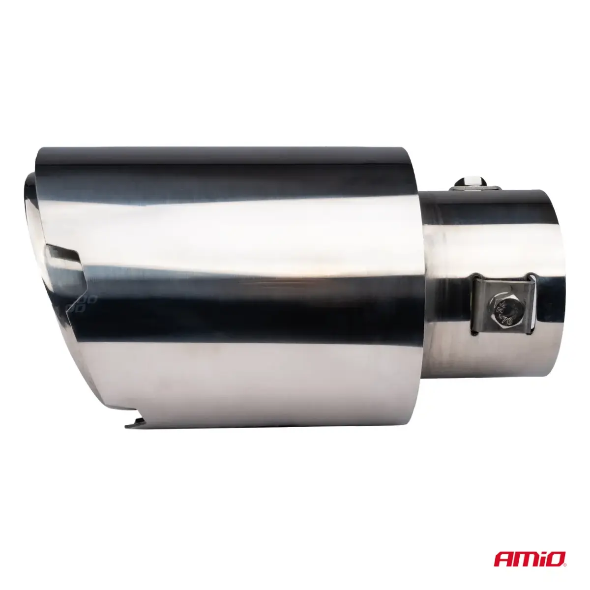 Exhaust silencer tip stainless steel chrome AMIO-04064