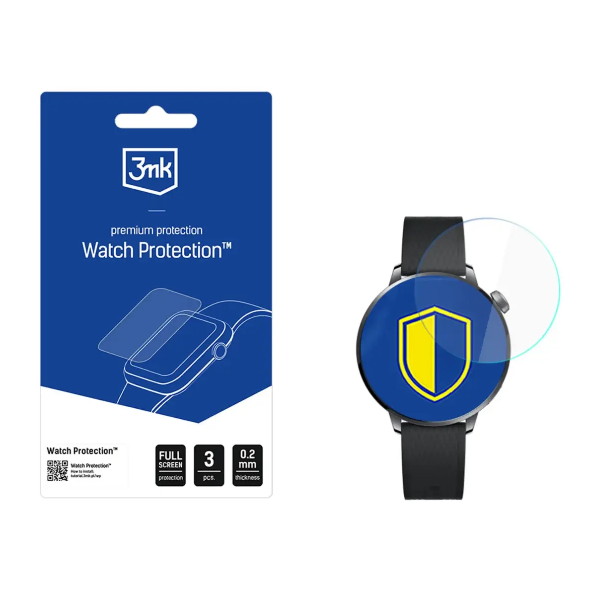 3mk aizsargplēve priekš OnePlus Watch 3 43 mm