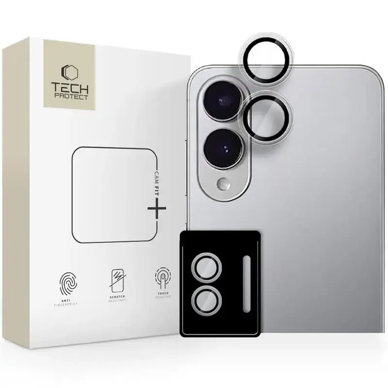 OSŁONA APARATU TECH-PROTECT CAMRING FIT+ GALAXY S25 EDGE CLEAR