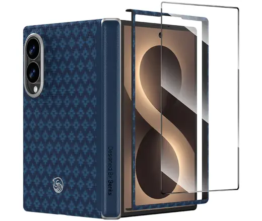 Benks Magnetic Armor Grid Air Grand Combo Case (C.K.FL.SA.BE.S060) do Samsung Galaxy Z Fold 8 blue