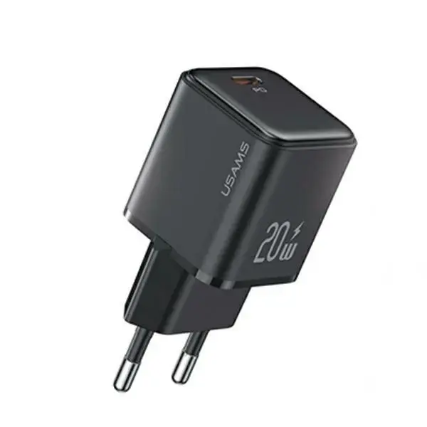 USAMS X-ron Series CC183TC01 travel charger | 20W | PD3.0 | USB-C | black