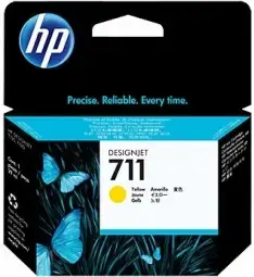 HP Ink No 711 HP711 HP 711 Yellow Gelb (CZ132A)