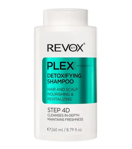 Revox B77, Plex Step 4D, Hair Shampoo, For Detoxing, 260 ml