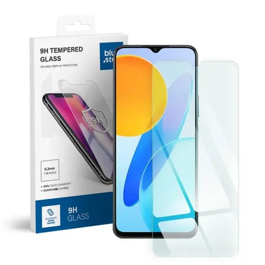 Tempered glass to Honor X6/ X8 5G Blue Star