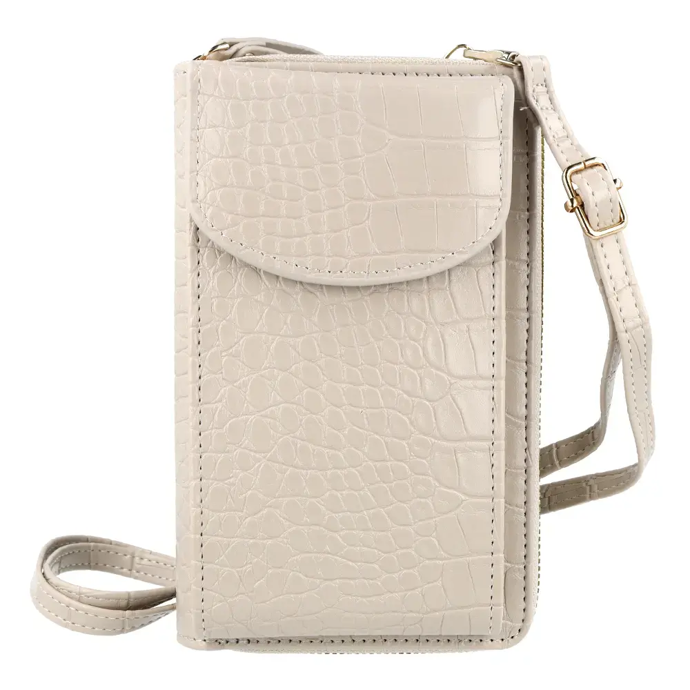 Knitted bag for phone GCW12 beige