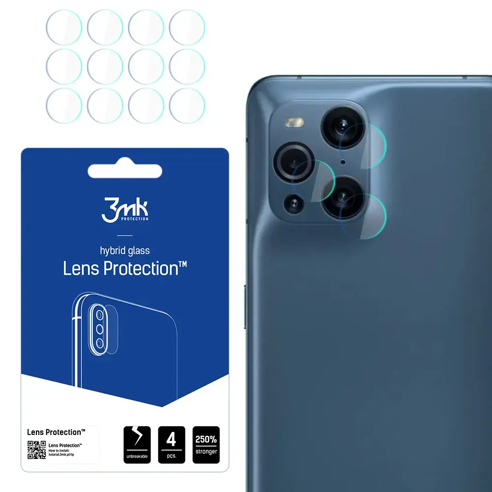 Oppo Find X3 5G - 3mk Lens Protection™ screen protector