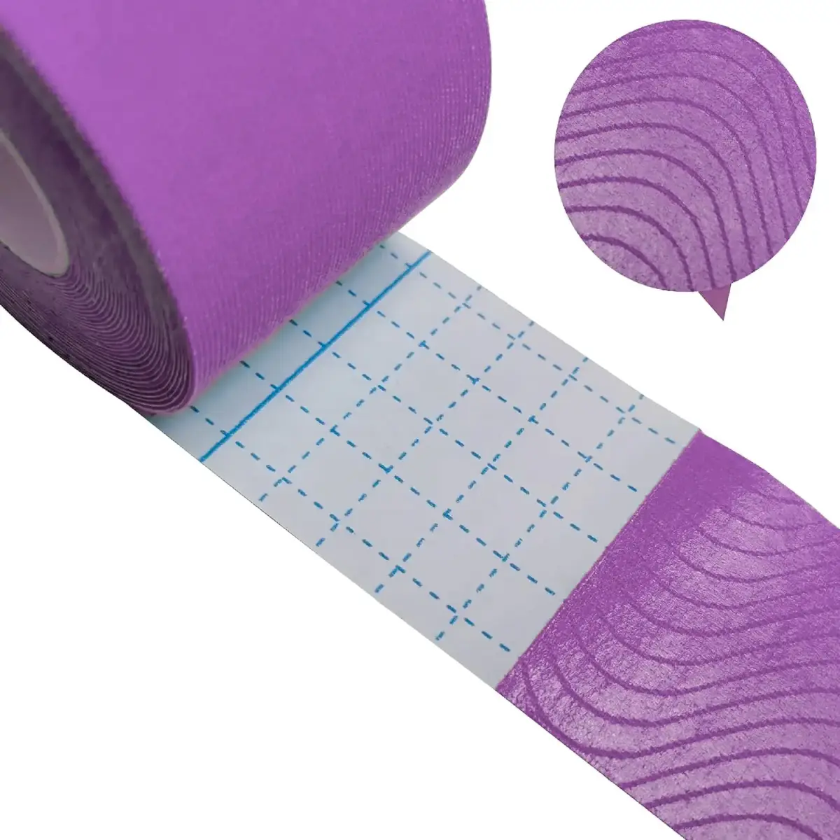 Kinesiology tape, 5 cm x 5 m purple