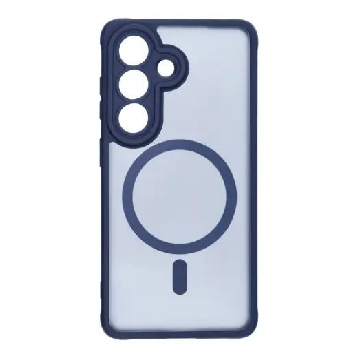 Full Matte Mag maciņš ar MagSafe atbalstu telefonam Samsung Galaxy S26 (S942) zils