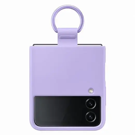 EF-PF721TVE Samsung Silicone Cover for Galaxy Z Flip 4 Bora Purple