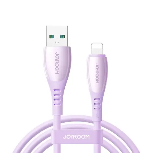 Joyroom S-A59 провод для передачи данных и зарядки | USB-A на Lightning | 15W | 1.2m | фиолетовый