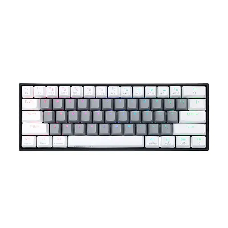 Delux KM33 wireless mechanical keyboard LED | Bluetooth 5.0 | USB-C