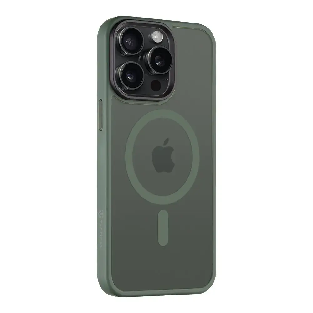 Tactical MagForce Hyperstealth Cover for iPhone 15 Pro Max Forest Green