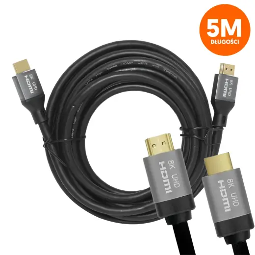 HDMI-HDMI cable (v2.1 | 8K | 5 m) black