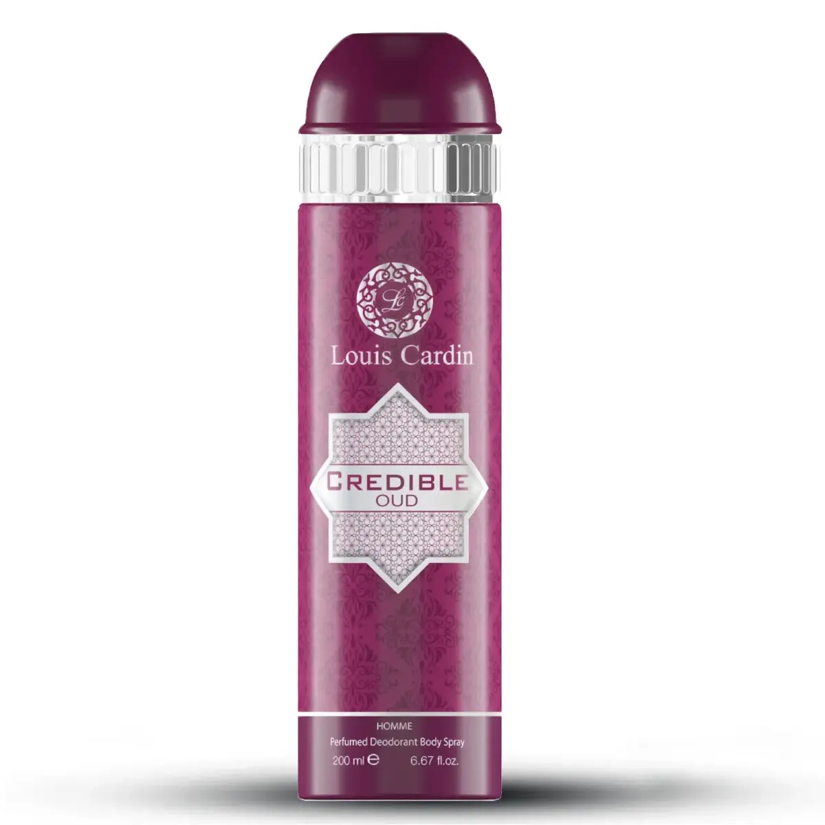 Louis Cardin, Credible Oud, Body Spray, 200 ml