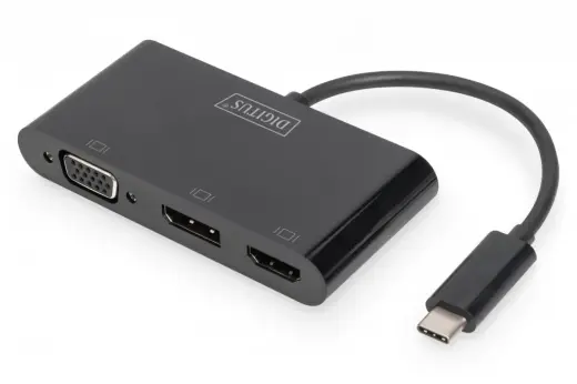 DIGITUS - external video adapter - white