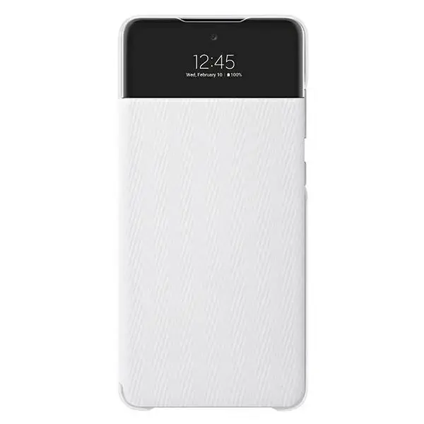 EF-EA725PWE Samsung S-View Case for Galaxy A72 White