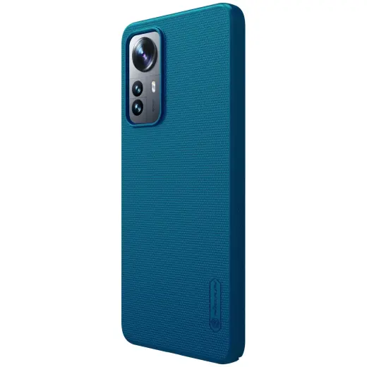Nillkin Super Frosted Back Cover for Xiaomi 12 Lite 5G Peacock Blue