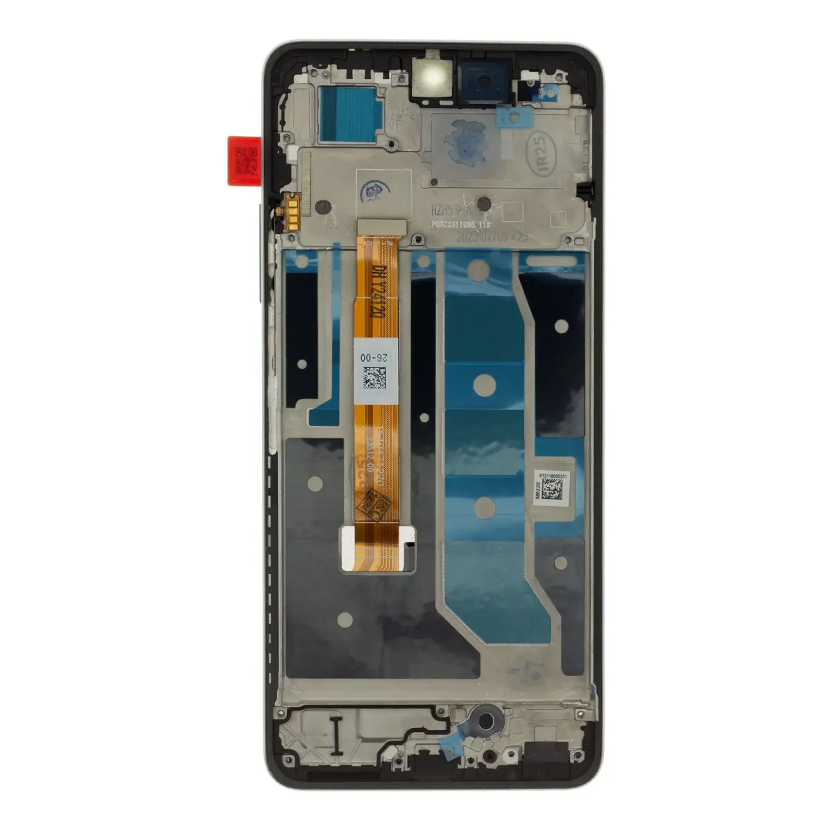 LCD Display + Touch Unit + Front Cover for Realme C67 4G Black