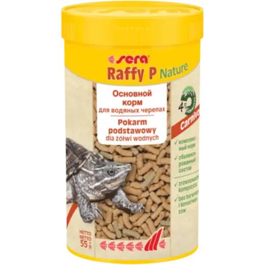 Barība reptiļiem : Sera Raffy P, 100 ml