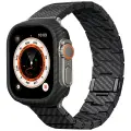 Band PITAKA Carbon Fiber Modern for Apple Watch 1|2|3|4|5|6|7|8|9|10|SE|Ultra|Ultra2 black grey Photo