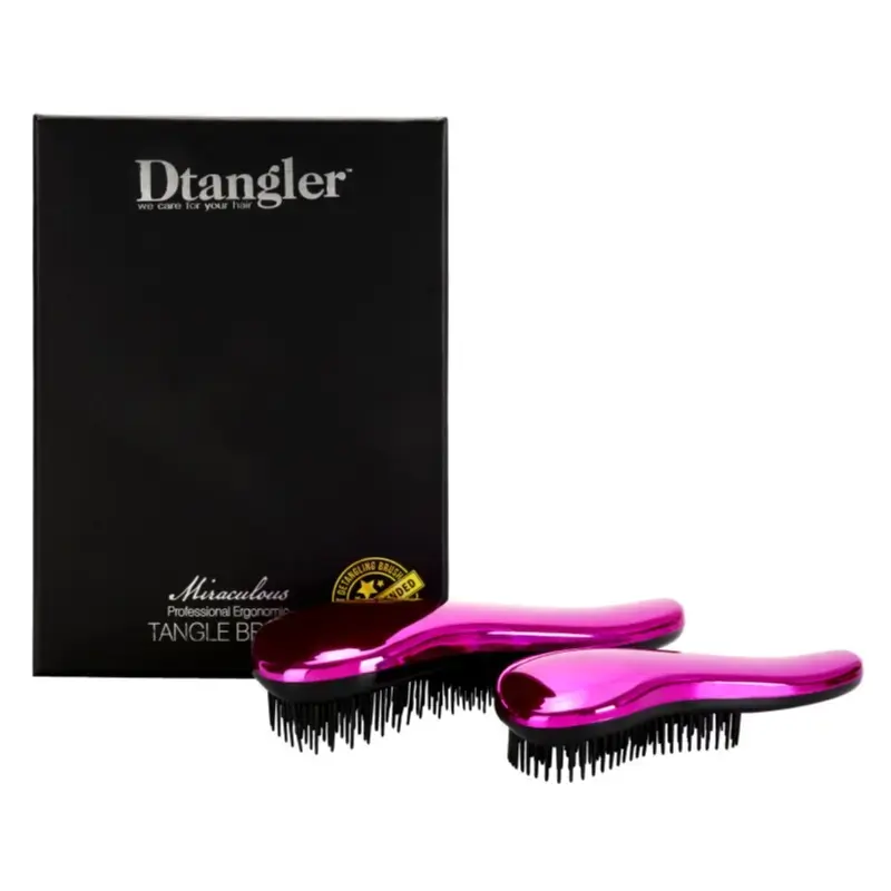 Dtangler Miracle Pink Hair Brush Gift Set