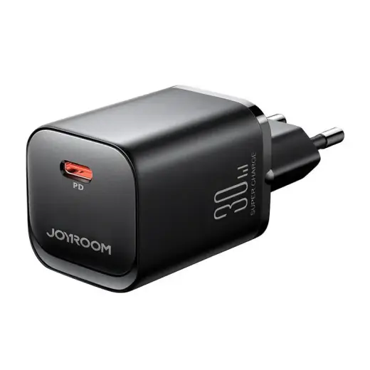 Joyroom JR-TCF07EU tīkla lādētājs | 30W | PD | USB-C | melns