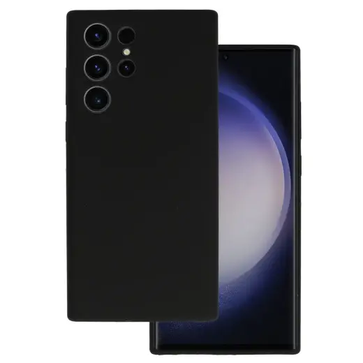 Silicone Lite Case for Samsung Galaxy S23 Ultra black