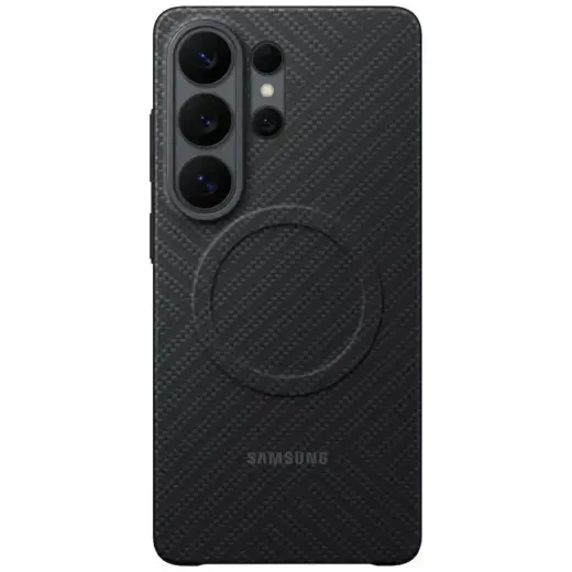 Samsung Carbon Magnet telefono dėklas Samsung Galaxy S26 Ultra (S948) juodas