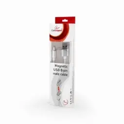 Gembird data transfer and charging cable | USB-A to Lightning | 1m | silver