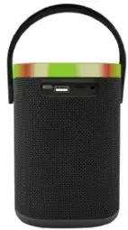 Skaļrunis Gembird Bluetooth LED Speaker SPK-BT-LED-06 Black