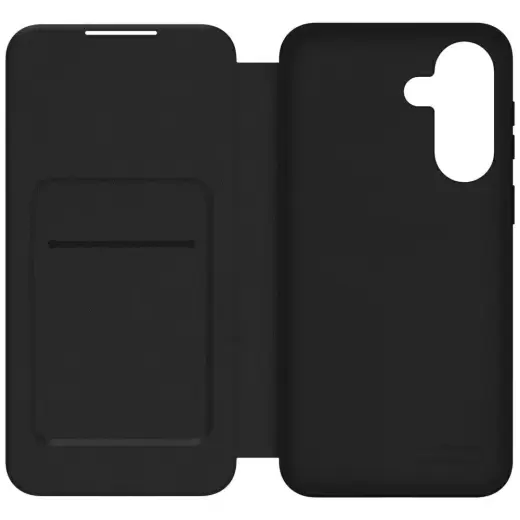 Samsung Wallet grāmatveida maciņš telefonam Samsung Galaxy A57 (A576) melns