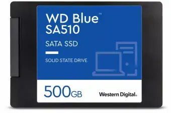 WD Hard Drive Blue SA510 - 500 GB - 2.5" - SATA 6 GB|s