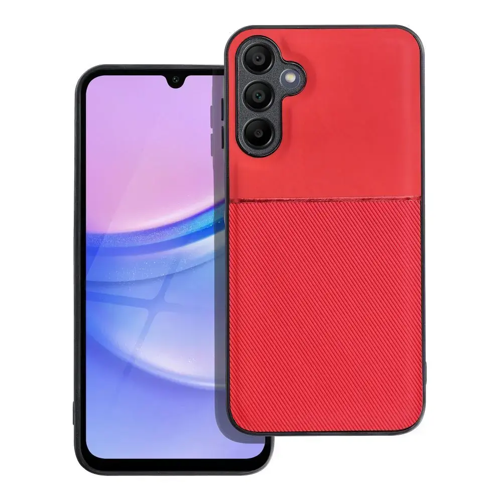 NOBLE maciņš telefonam Samsung Galaxy A15 4G | A15 5G sarkans