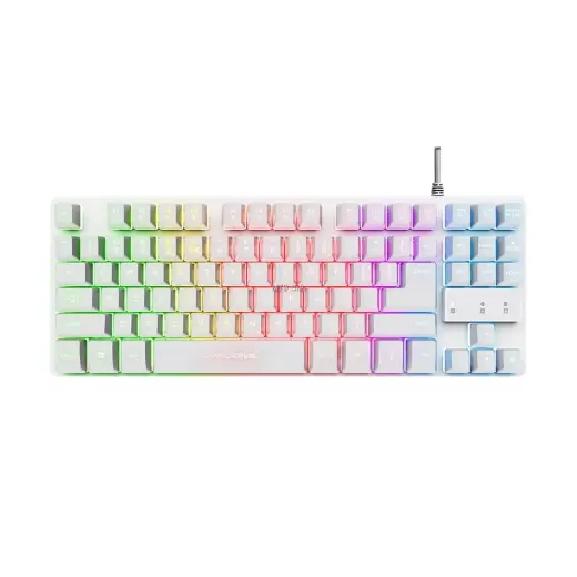Trust GXT 833 Thado TKL  SWE  balta - Klaviatura