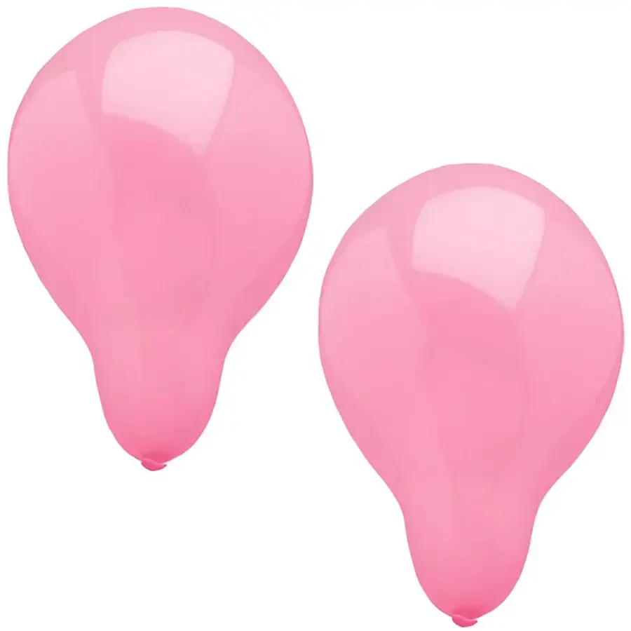 Papstar Balloons 25cm pink, 10pcs