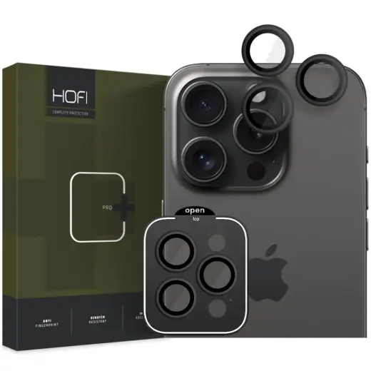 HOFI CAMERA COVER CAMRING PRO+ IPHONE 15 PRO | 15 PRO MAX BLACK