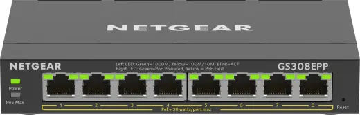 Netgear Switch GS308EPP (GS308EPP-100PES) (GS308EPP100PES)