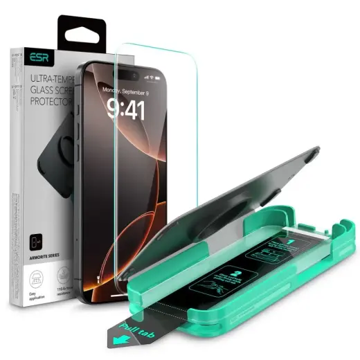 ESR Armorite tempered glass for iPhone 16 Pro