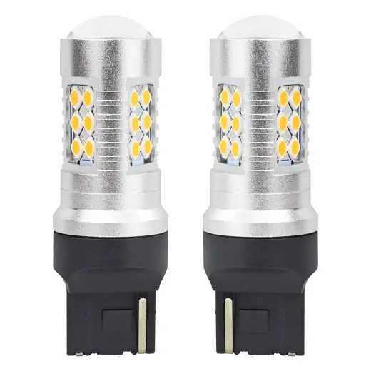 LED CANBUS 3030 24SMD T20 7440 WY21W Amber 12V/24V