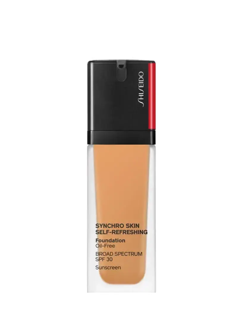 Shiseido, Synchro Skin Self-Refreshing, Oil-Free, Liquid Foundation, 410, Sunstone, SPF 30, 10 ml *Tester