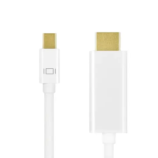 Mini DisplayPort to HDMI 4K, white, 1m