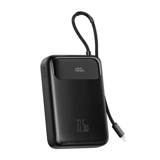 Mcdodo MC-3710 external battery (powerbank) | 20000 mAh | 22.5W | USB-A, USB-C, Lightning | black