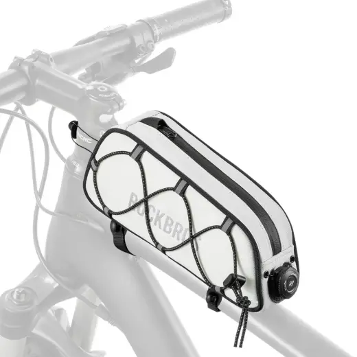 Torba na ramę 0,7L Rockbros TL004 ROAD TO SKY wodoodporna – biała