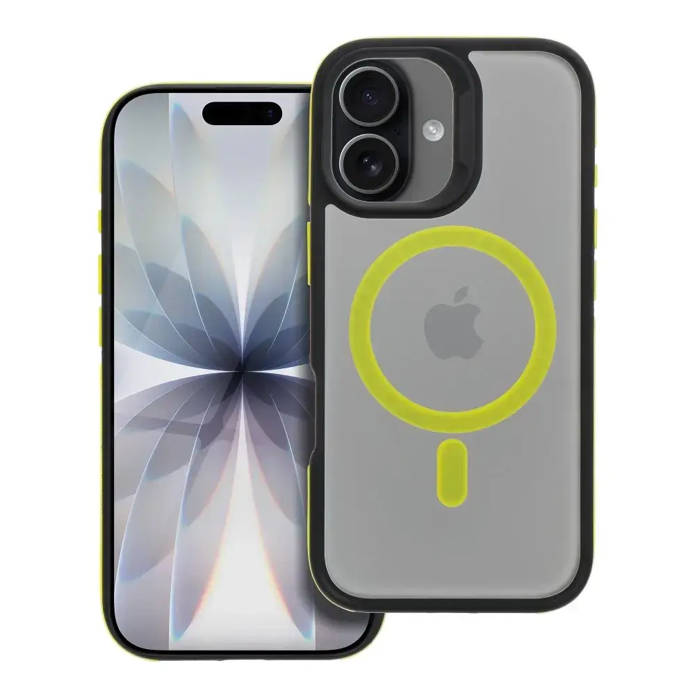 NEO maciņš ar MagSafe atbalstu telefonam iPhone 17 dzeltens