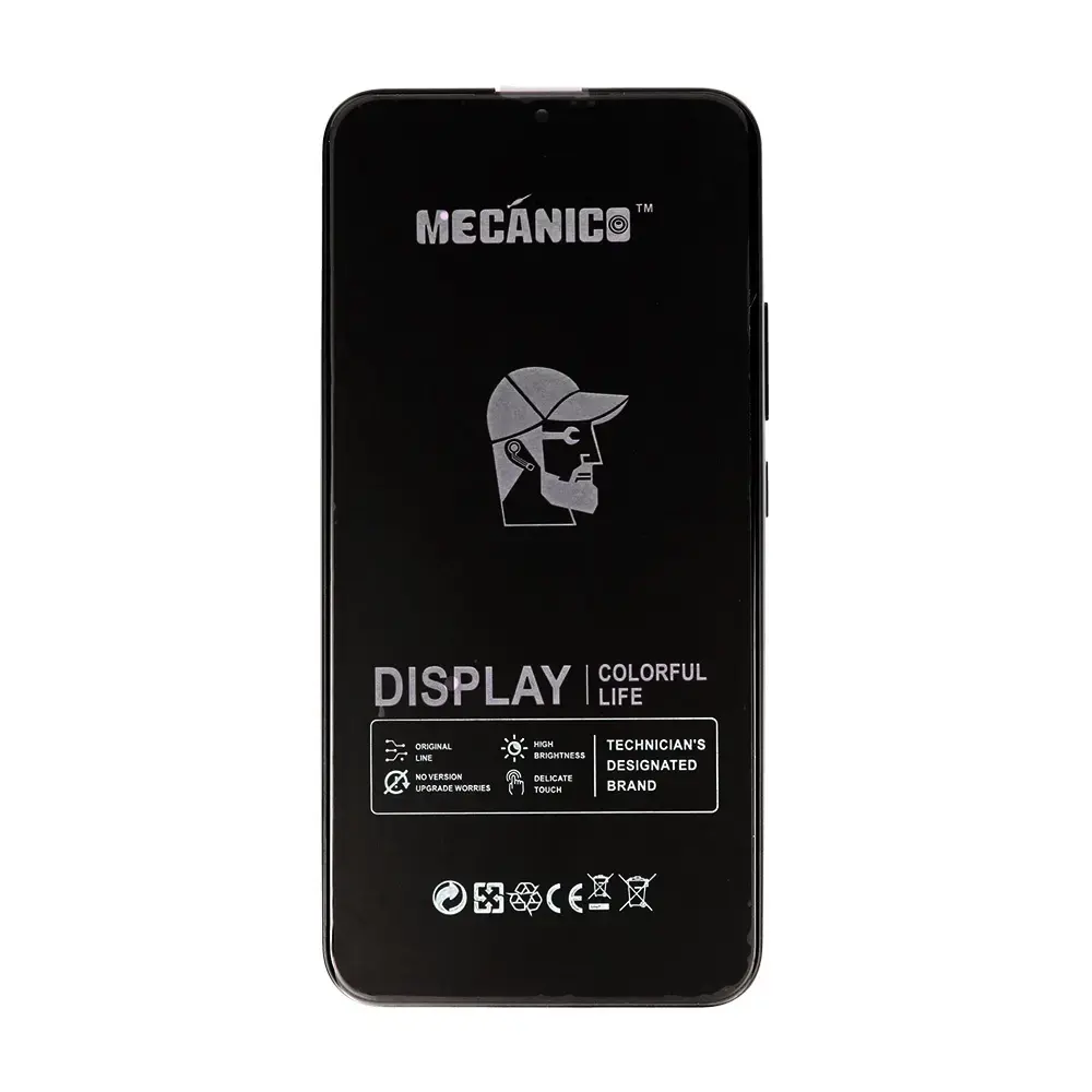 Mecanico LCD Screen T2O for Samsung Galaxy A34 5G black with frame